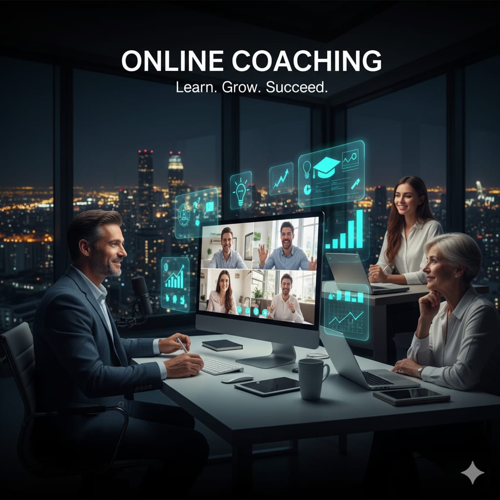 Online coaching setup